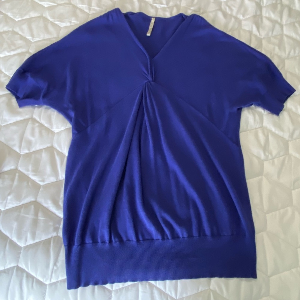 V-neck blouse